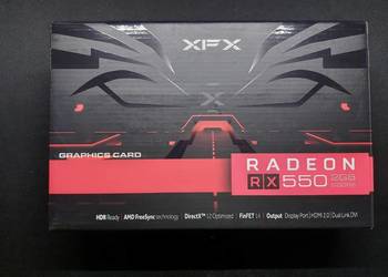 Karta graficzna XFX Radeon RX 550 Double Dissipation 2GB GDDR5