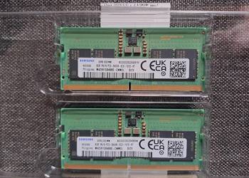 Pamięć RAM Samsung DDR5 SODIMM 2x8GB 5600Mhz
