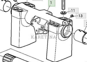 John Deere 6630 Podpora Tylnego Podnośnika L169399