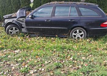 E-kalasa W211 Lampy, Zderzak, Silnik, Chlodnice, 3.2 benzyna