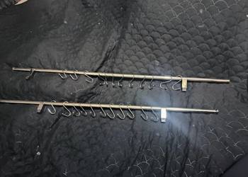 ] 2x Reling kuchenny gastronomiczny z haczykami 23szt