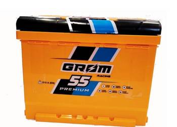 Akumulator  55Ah 510A EN GROM RACING PRAWY PLUS