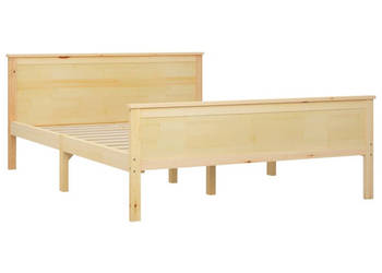 Rama łóżka lite drewno sosnowe 120 x 200 cm WM-322176