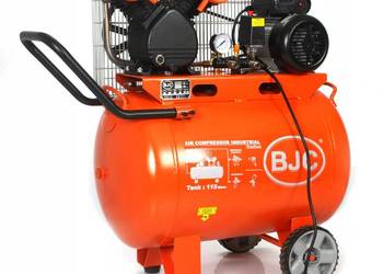 KOMPRESOR OLEJOWY 115L SPRĘŻARKA POWIETRZA BJC 2 TŁOKI V2065 3HP 10bar