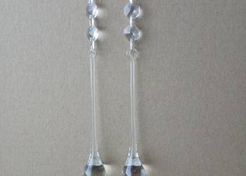 Klosz kropla sopelek do lampy PRZEZROCZYSTY CENA = 2szt. (4)