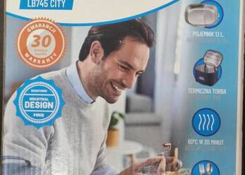 ELEKTRYCZNY LUNCH BOX PODGRZEWANY POJEMNIK TURYSTYCZNY PODGRZEWACZ OBIADOWY