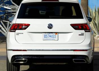 VW Tiguan konwersja przeróbka lamp USA EU