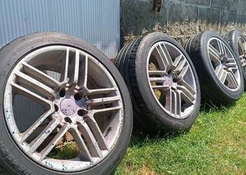 Koła alufelgi opony komplet lato 5x112 17"