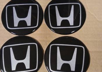 emblematy logo naklejki znaczki felgi dekielki kołpaki Honda 60mm silikon