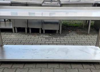 Stół Gastro z Półką - 200/60/85 cm - M.1176 N