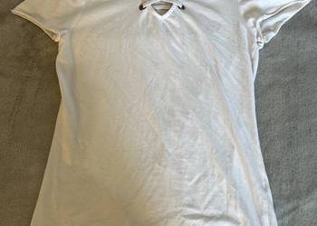 T-shirt / koszulka / bluzka z krótkim rękawem biała