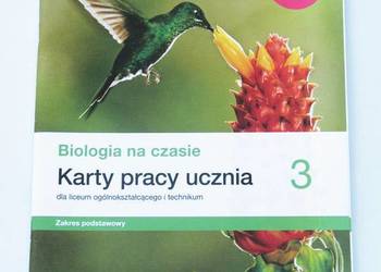 Biologia na czasie 3 Karta pracy ucznia - J.B. Januszewska-Hasiec i inni