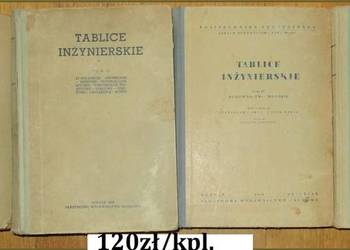 Tablice inżynierskie /inżynieria / matematyka / konstrukcje