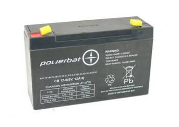 Akumulator 6V 12Ah żelowy POWERBAT CB 12-6