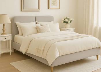 Łóżko sypialniane 160x200 Agata na wymiar cena 1249 zł/ ŚLICZNE