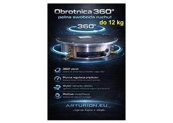 EKSPOZYTOR - Obrotnica Foto 3D - do 12 kg Różne wersje np obudowa aluminium