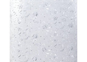 Folia okienna matowa wzór w kwiaty 90x500 cm PVC WM-155849