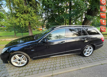 Mercedes E 220 E 2012 avantgarde SKÓRA nowy silnik 4-matic W212 (2009-)