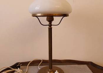 Lampa mosiężna w stylu Art Deco