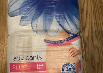 Tena Lady pants plus, majtki chłonne, Rozm. M, brzoskwiniowe, 1 op 30 sztuk