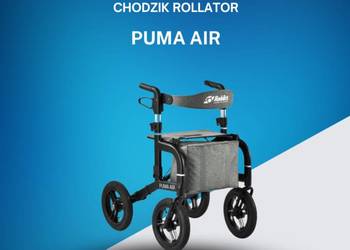 Chodzik składany chodzik dla seniora duże koła rollator