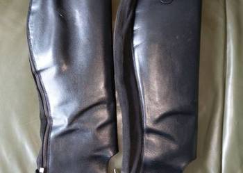 Sztylpy czapsy jeździeckie oficerskie Cavallo Eleganza skóra
