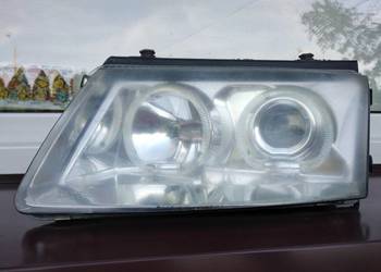 VW Passat B5 lampa przednia lewa reflektor przód kierowcy soczewka