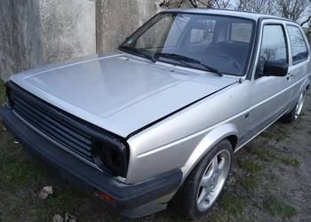 VW Golf 2 II 90r. 1,6B 230tyś.km. skrzynia maska zderzak hak