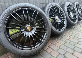 Zimowe 21 cali Porsche Cayenne 5x130 9J i 10j felgi koła komplet