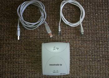 Modem Sagem Fast 800 E3T na USB z kablami do Internetu, Neostrady TP