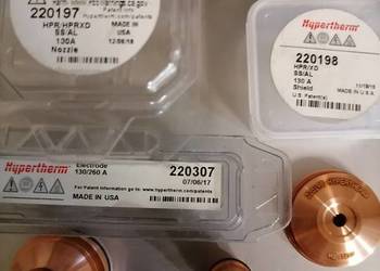 Dysza, elektroda, osłona Hypertherm