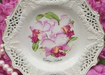 Bradex*Crown Davenport*Storczyki Cattleya Labiata*
patera z serii Gardens o