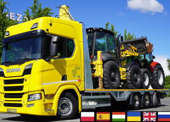 Scania R650 V8 8×4/4/ NOWA Laweta 955 cm ocynk/Retarder/ oś skrętna_253348