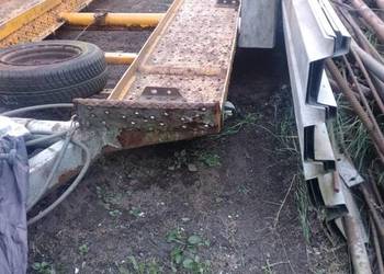 Laweta uchylna przyczepa bardzo solidna zarejestrowana