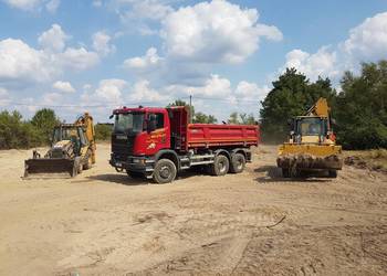 Wykop Fundamentu, Prace ziemne, Koparka, Wywrotka