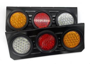 Lampa LED tylna zespolona 12-24V 4 pozycje Lampy