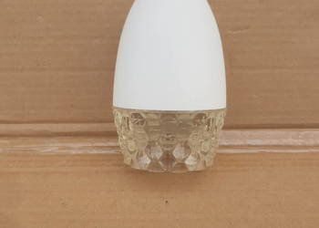 Klosz do Lampy JAJKO Biały Mat M10x1 Blokada Przewodu Zacisk