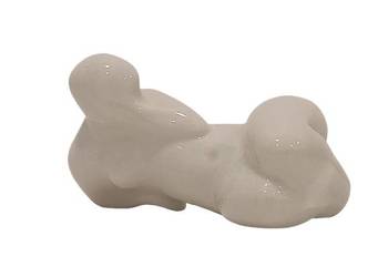 Retro Porcelana Biały Nude Royal Dux / Mężczyzna George
