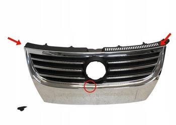 Volkswagen Touran I 2006-2010 Lift Atrapa Grill przedni