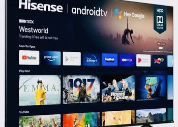 NOWY TV Hisense 55" 4K UHD WiFi