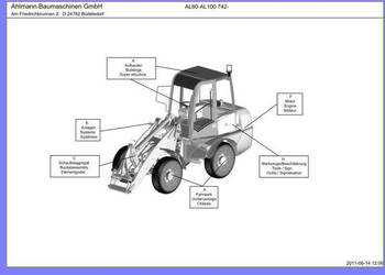 AHLMANN AL 100-turbo AL 80 katalog czesci naprawa wysyłka !