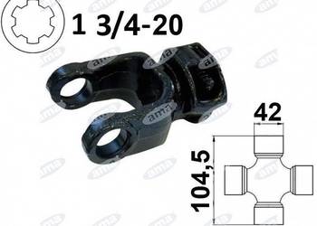 Widłak ciągnikowy 1 3/4-20, na krzyżak 42x104,5 mm 98293