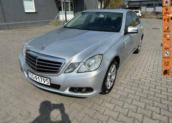 Mercedes E 200 E200, Grzane fotele, Klimatronic, Nawigacja, Idealny W212 (…