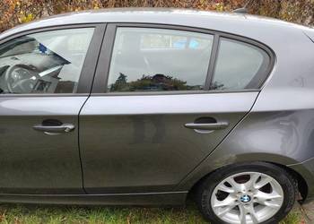Bmw e87 drzwi tylne lewe w kolor sparkling graphite metallic