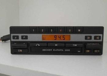 Kolekcjonerskie radio kasetowe Mercedes Becker Europa