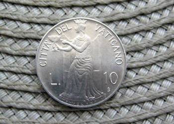 Watykan 10 Lirów 1980r - Ładna