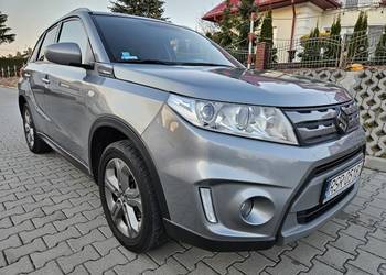 Suzuki Vitara 2016, napęd 4x4, 1.6 benzyna, salon Polska, hak, I wł, FV 23%