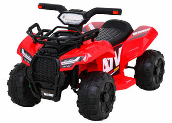 Quad Storm na akumulator dla dzieci Czerwony Autko na akumulator