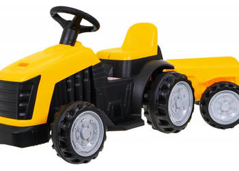 Traktor z Przyczepą Żółty Autko na akumulator Pojazd