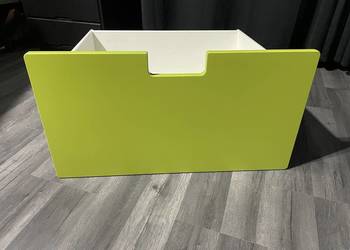 IKEA duża szuflada Stuva, front zielony målad
